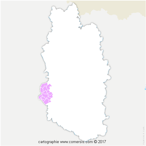Communauté de Communes du Pays de Revigny sur Ornain cartographie