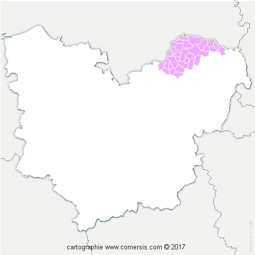 Communauté de Communes Lyons Andelle cartographie