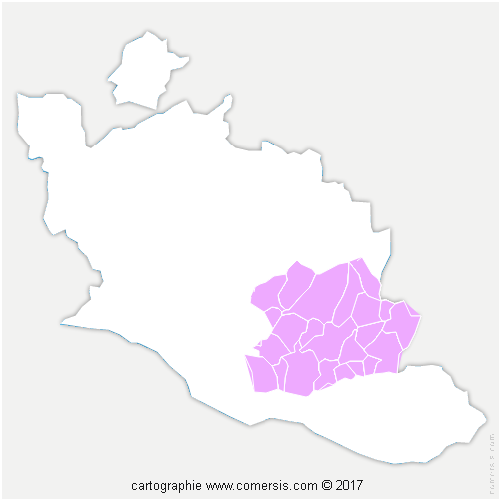 Communauté de Communes Pays d'Apt-Luberon cartographie