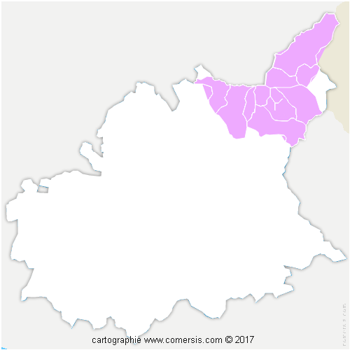 Communauté de Communes Vallée de l'Ubaye - Serre-Ponçon cartographie