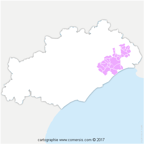 Montpellier Méditerranée Métropole cartographie