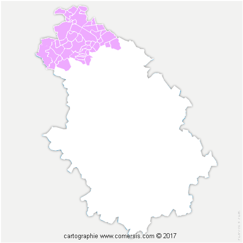 Communauté d'agglomération de Saint-Dizier Der et Blaise cartographie
