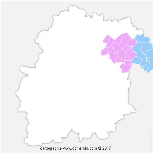 Communauté d'agglomération Grand Paris Sud Seine Essonne Sénart cartographie