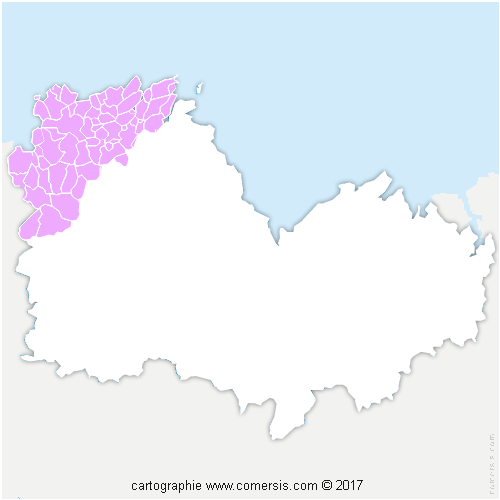 Communauté d'agglomération Lannion-Trégor Communauté cartographie