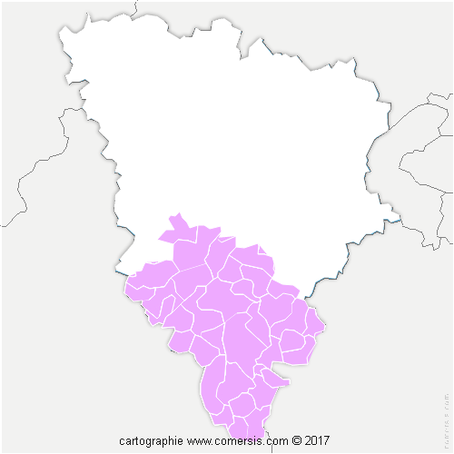Communauté d'agglomération Rambouillet Territoires cartographie