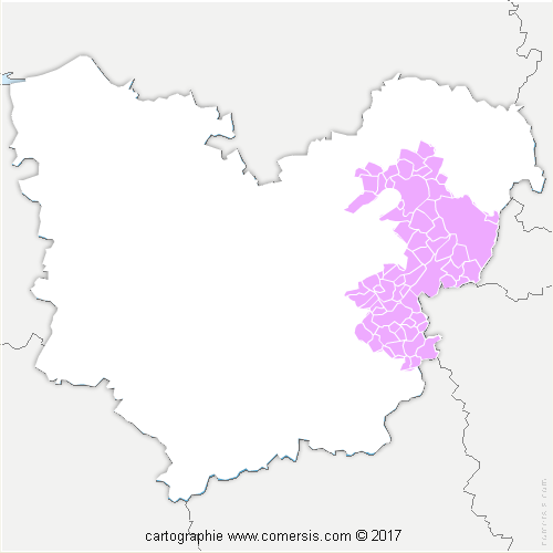 Communauté d'agglomération Seine Normandie Agglomération cartographie
