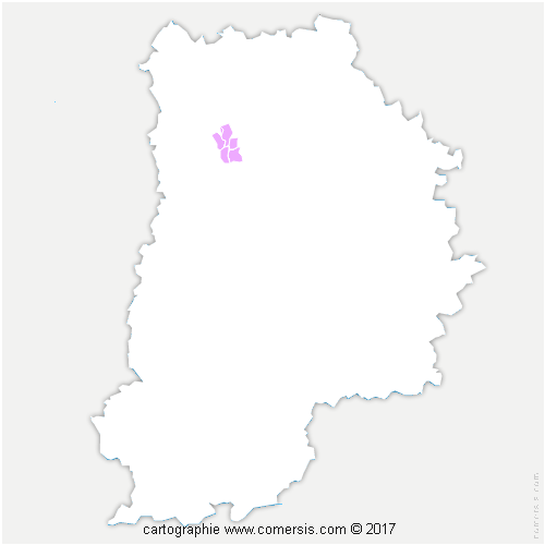 Communauté d'agglomération Val d'Europe Agglomération cartographie
