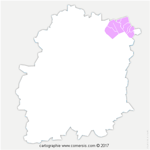 Communauté d'agglomération Val d'Yerres Val de Seine cartographie