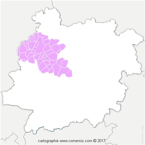 Communauté d'agglomération Val de Garonne Agglomération  cartographie