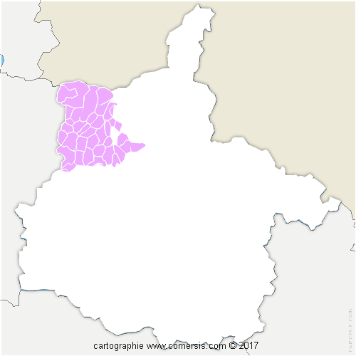 Communauté de Communes Ardennes Thiérache cartographie