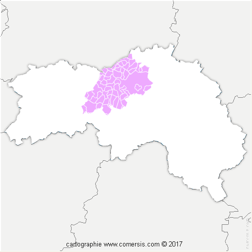 Communauté de Communes Argentan Intercom cartographie