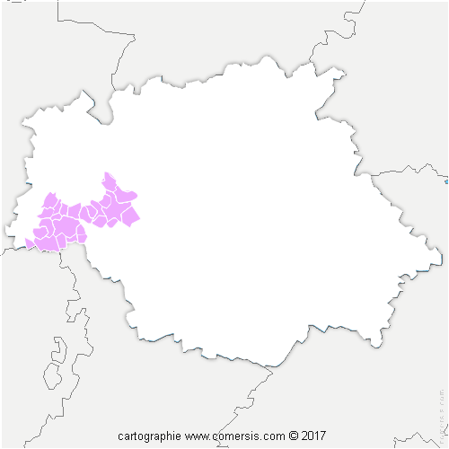 Communauté de Communes Armagnac Adour cartographie