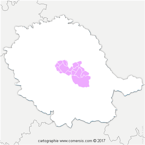 Communauté de Communes Centre Tarn cartographie