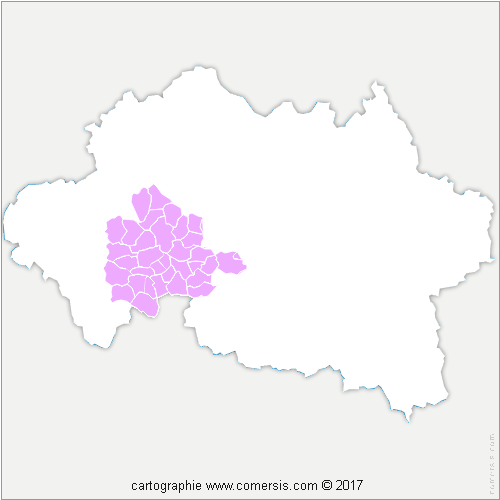 Communauté de Communes Commentry Montmarault Néris Communauté cartographie