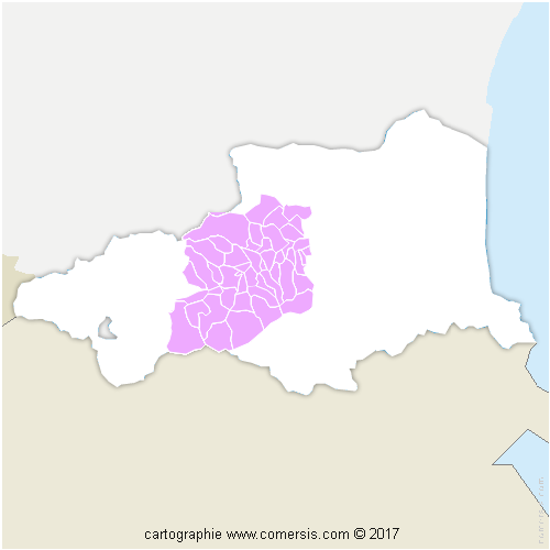 Communauté de Communes Conflent-Canigó cartographie
