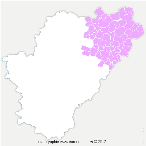 Communauté de Communes de Charente Limousine cartographie