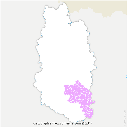 Communauté de Communes de Commercy - Void - Vaucouleurs cartographie