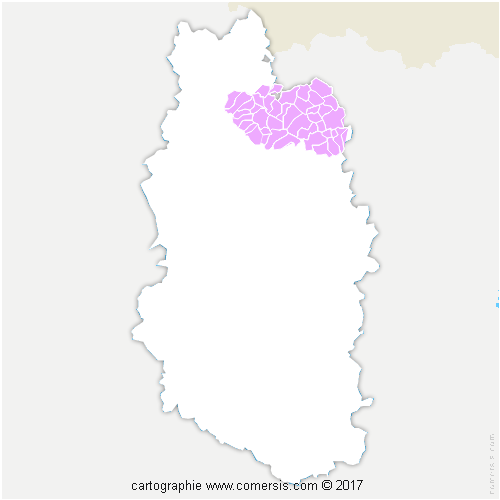 Communauté de Communes de Damvillers Spincourt cartographie