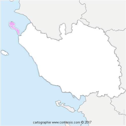 Communauté de Communes de l'Ile de Noirmoutier cartographie