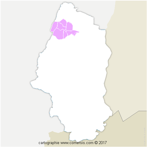 Communauté de Communes de la Vallée de Kaysersberg cartographie