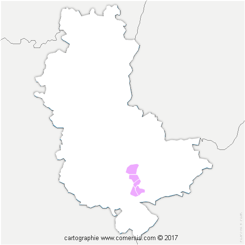 Communauté de Communes de la Vallée du Garon (CCVG) cartographie