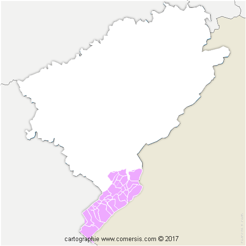 Communauté de Communes des Lacs et Montagnes du Haut-Doubs cartographie