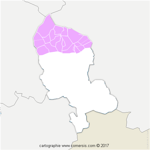 Communauté de Communes des Vosges du Sud cartographie