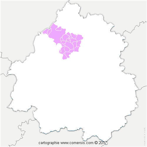 Communauté de Communes Dronne et Belle cartographie