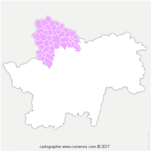 Communauté de Communes du Grand Autunois Morvan cartographie