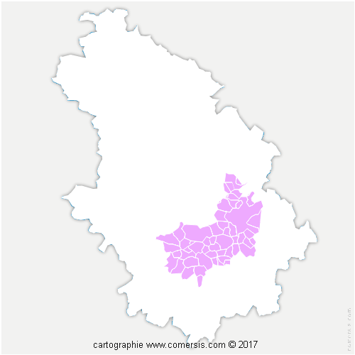 Communauté de Communes du Grand Langres cartographie