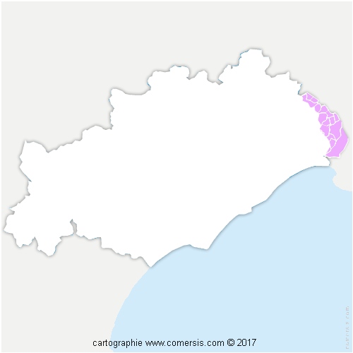 Communauté de Communes du Pays de Lunel cartographie