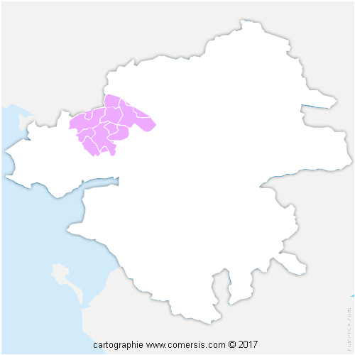 Communauté de Communes du Pays de Pontchâteau St-Gildas-des-Bois cartographie