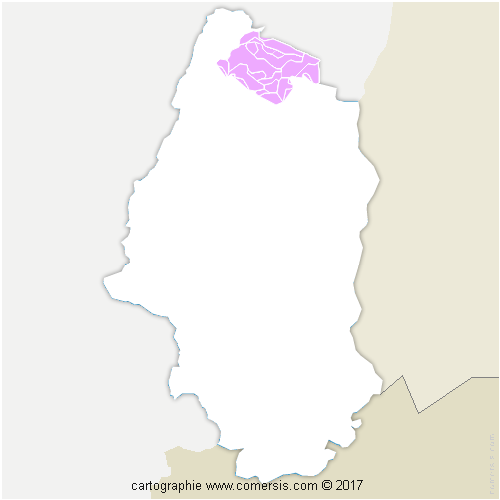 Communauté de Communes du Pays de Ribeauvillé cartographie