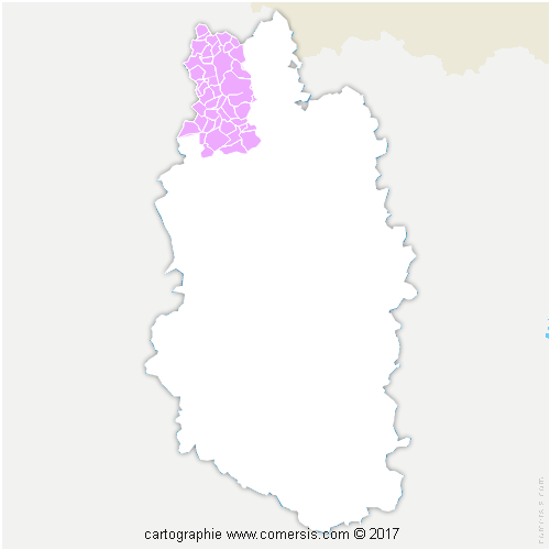 Communauté de Communes du Pays de Stenay et du Val Dunois cartographie
