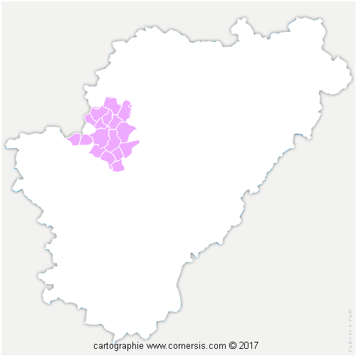 Communauté de Communes du Rouillacais cartographie