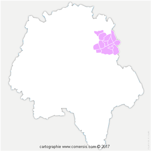 Communauté de Communes du Val d Amboise cartographie