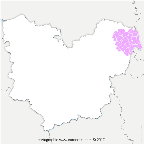 Communauté de Communes du Vexin Normand cartographie