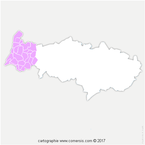 Communauté de Communes du Vexin-Val de Seine cartographie