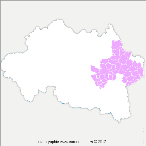 Communauté de Communes Entr'Allier Besbre et Loire cartographie