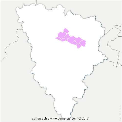 Communauté de Communes Gally Mauldre cartographie