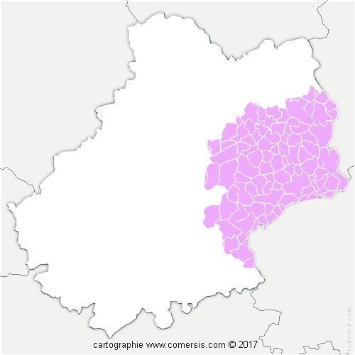 Communauté de Communes Grand-Figeac cartographie