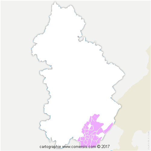 Communauté de Communes Haut-Jura Saint-Claude cartographie