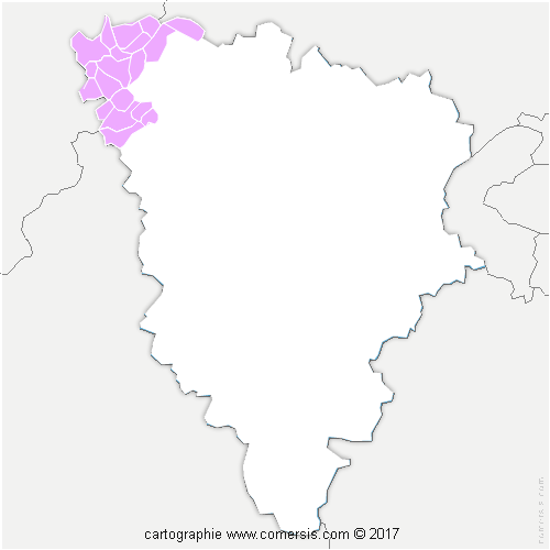 Communauté de Communes Les Portes de l'Ile de France cartographie