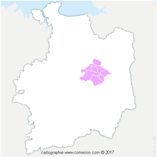 Communauté de Communes Liffré-Cormier Communauté cartographie