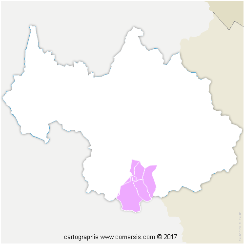 Communauté de Communes Maurienne Galibier cartographie