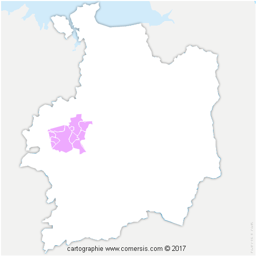 Communauté de Communes Montfort Communauté cartographie