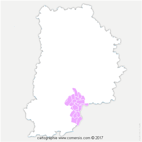 Communauté de Communes Pays de Montereau cartographie