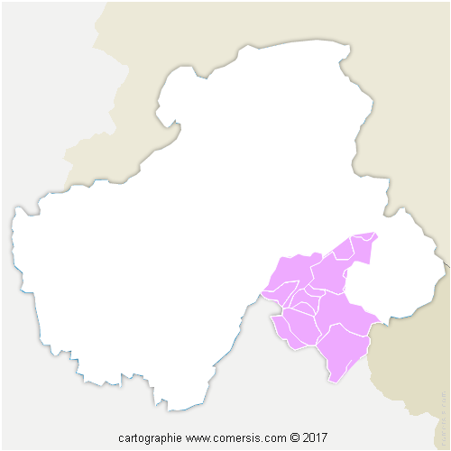 Communauté de Communes Pays du Mont-Blanc cartographie