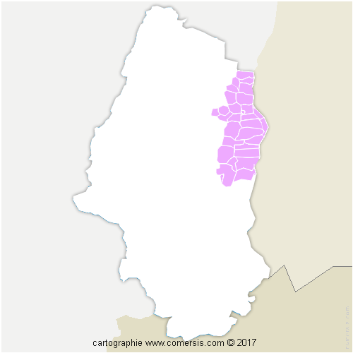 Communauté de Communes Pays Rhin - Brisach cartographie
