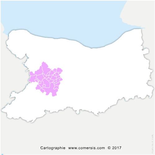 Communauté de Communes Pré-Bocage Intercom cartographie